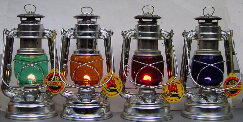 Feuerhand All Feuerhand Storm lanterns. Detlef Bunk, Alle